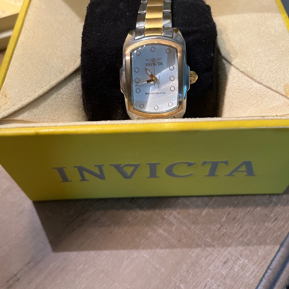 Invicta two tone watch